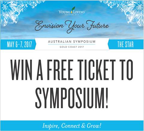 Earn a ticket to Young Living Symposium, Gold Coast