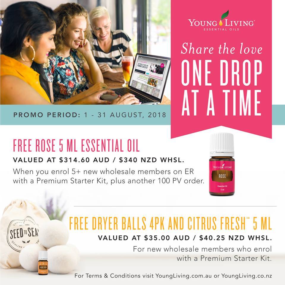 Young Living Rose Essential Oil - 5ml