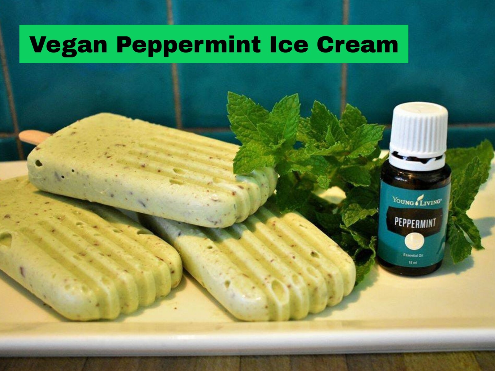 Vegan Peppermint Ice Cream