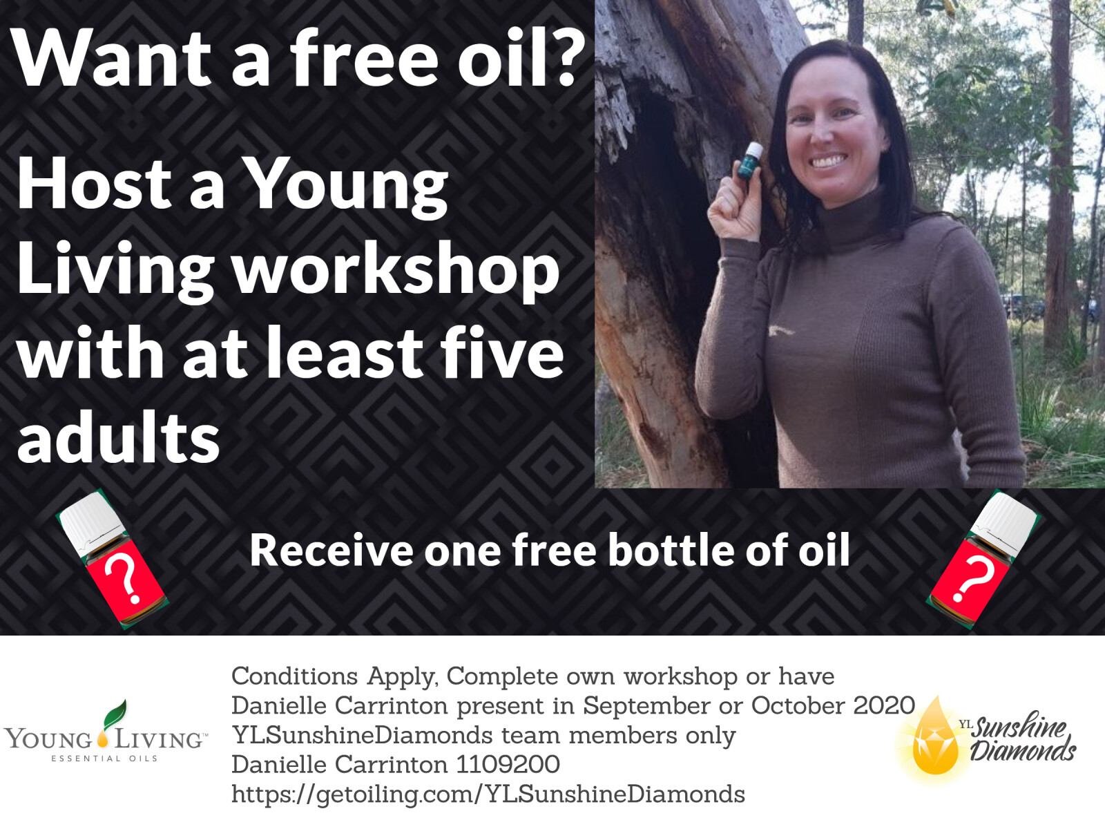 Want a bottle of Young Living essential oil?