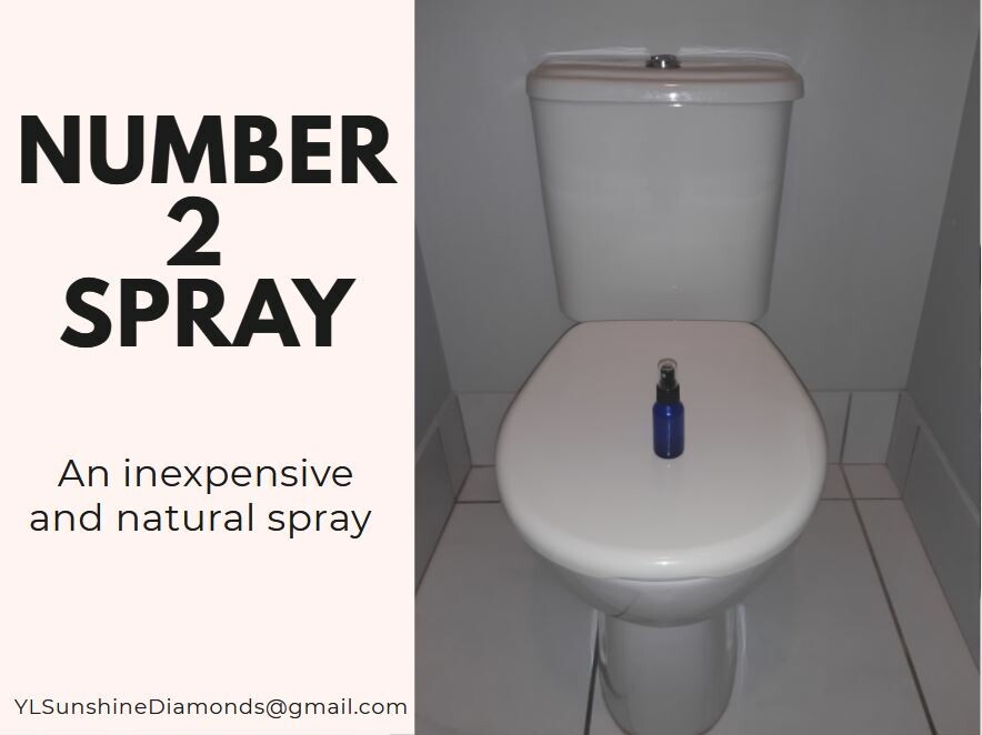 Number 2 Spray - Natural and inexpensive - Spray before you go