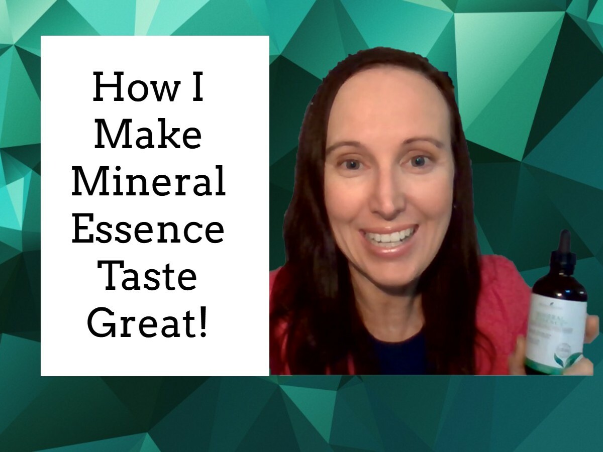How I Make Mineral Essence Taste Great!