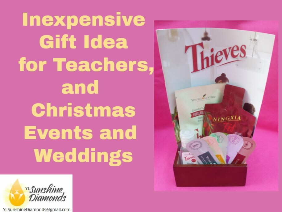 Inexpensive Gift Idea for Teachers, and at Christmas Events and Weddings