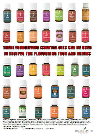 Culinary Oils for Flavouring Foods and Drinks