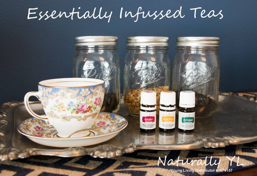 Essentially Infused Tea with Young Living Vitality Essential Oils