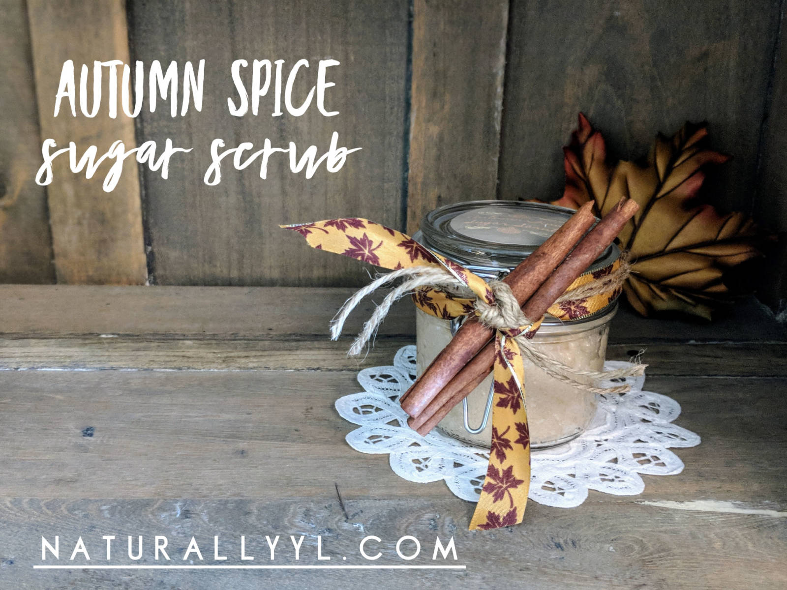 Autumn Spice Sugar Scrub with Essential Oils