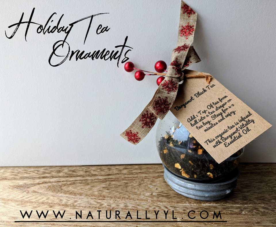 Essential Oil Infused Tea Ornaments