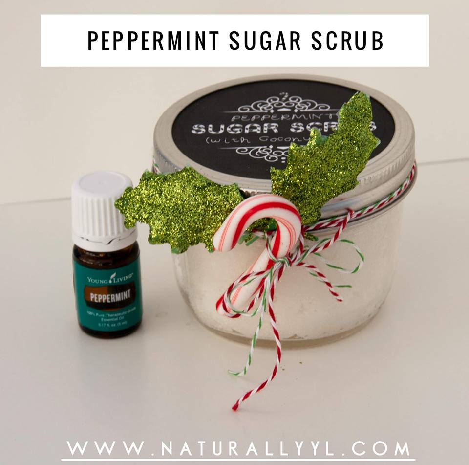 DIY Peppermint Foot Scrub