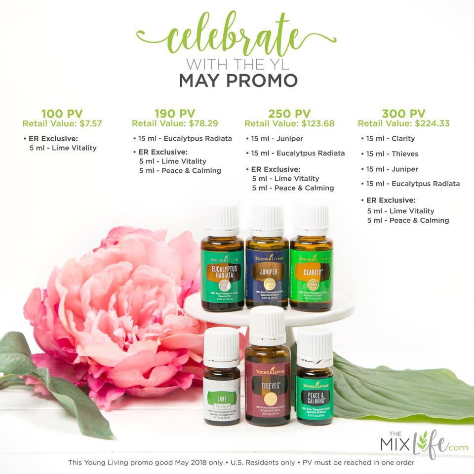 May Has Blossomed with Promos!