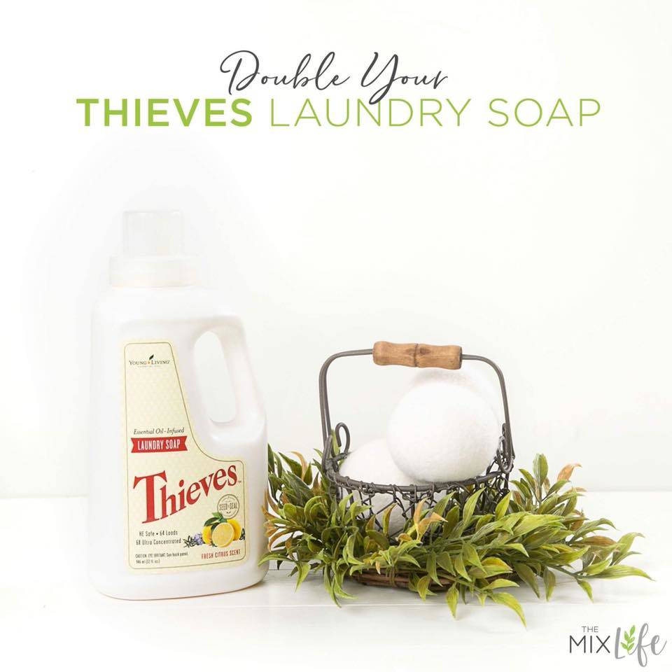 Double Your Thieves Laundry Soap!