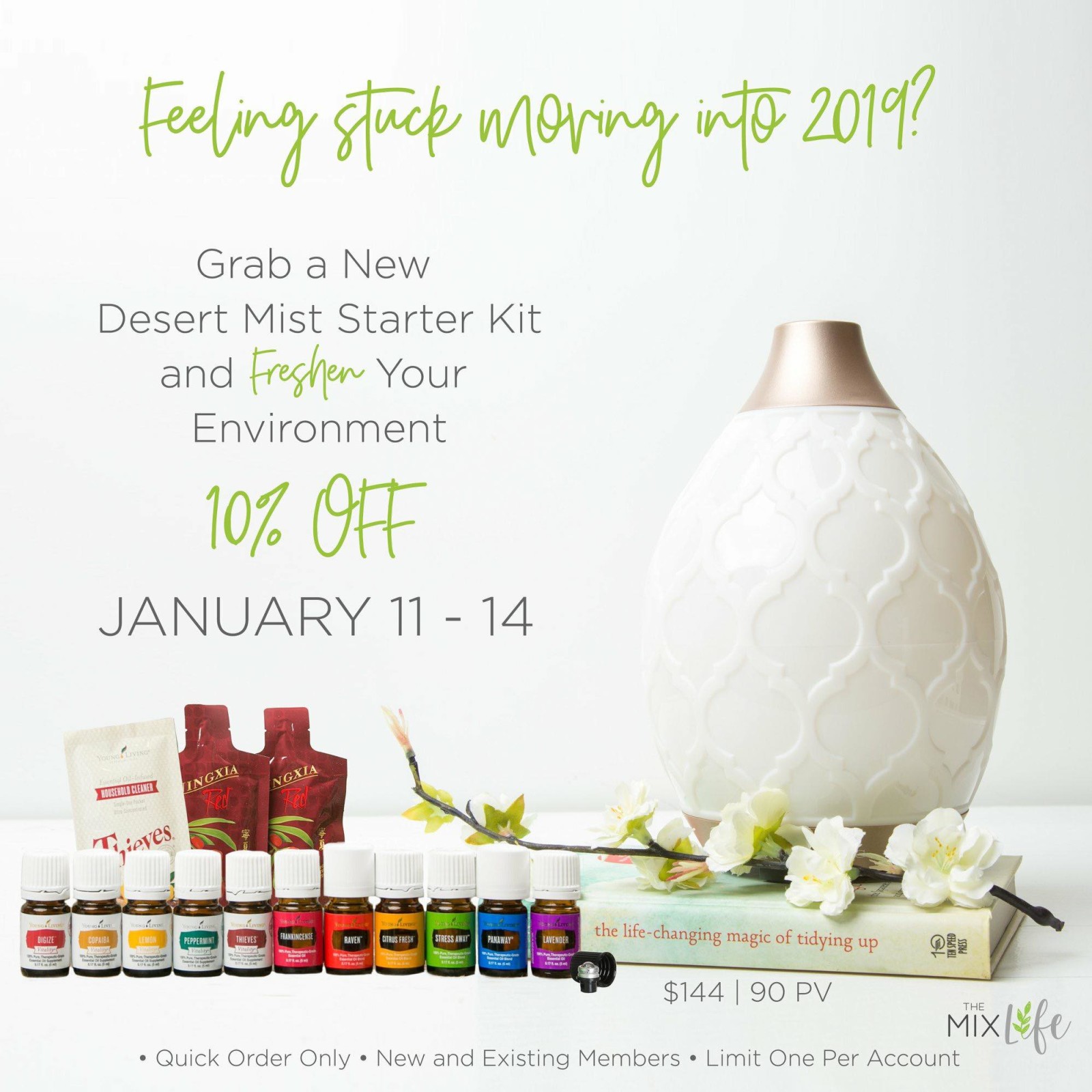 YEA!!! 10% Off Desert Mist Premium Starter Kits!!!