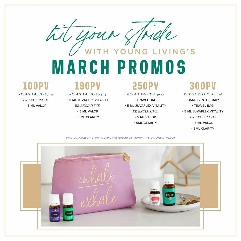 March - In Like a LION with GREAT Promos! 