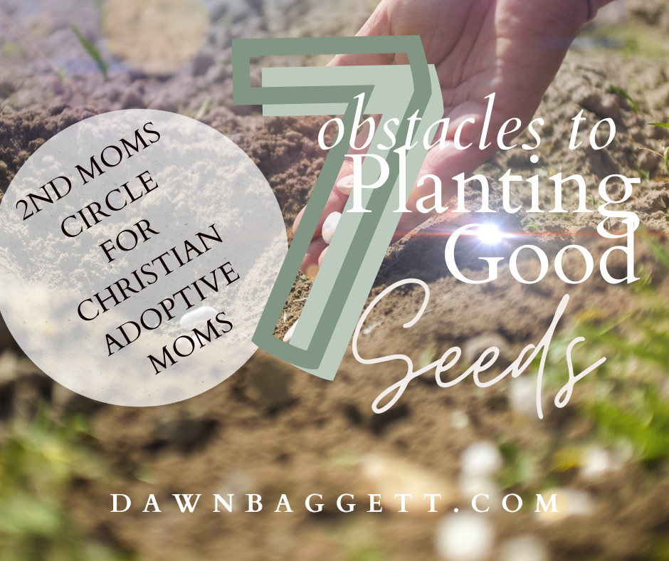 7 Obstacles to Planting Good Seeds in Your Adoptive Family