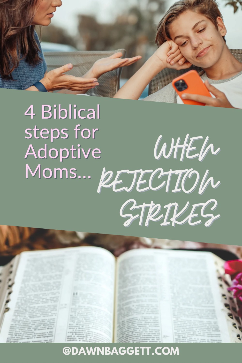 When Rejection Strikes: A Biblical Perspective for Adoptive Mothers