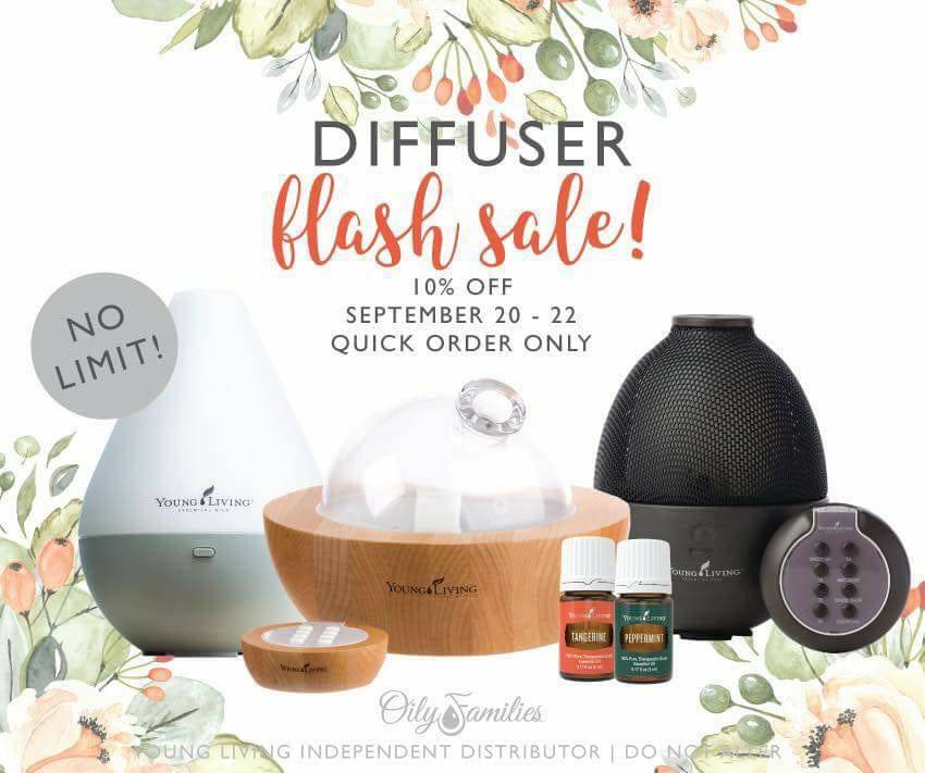 YOUNG LIVING DIFFUSER SALE!!!