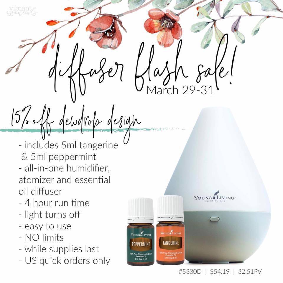 DIFFUSER FLASH SALE!!