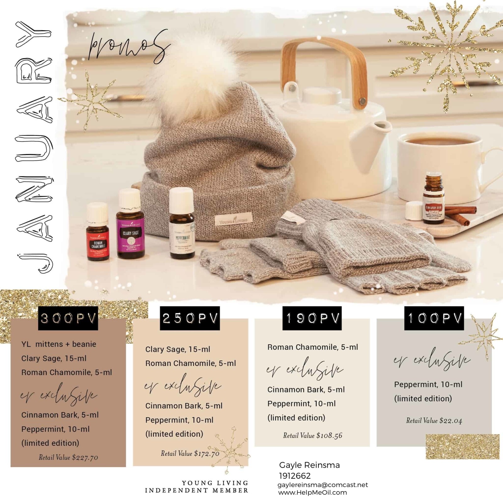 Abundance Essential Oil Blend and the January 2020 Young Living Promo's!  