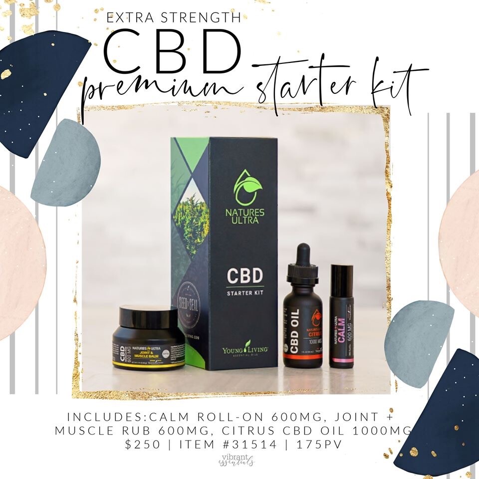 EXCITING NEWS!!!!!!  CBD STARTER KITS, PRICE DROPS, CBD ON ER!   Plus Balsam Fir is back and more!  