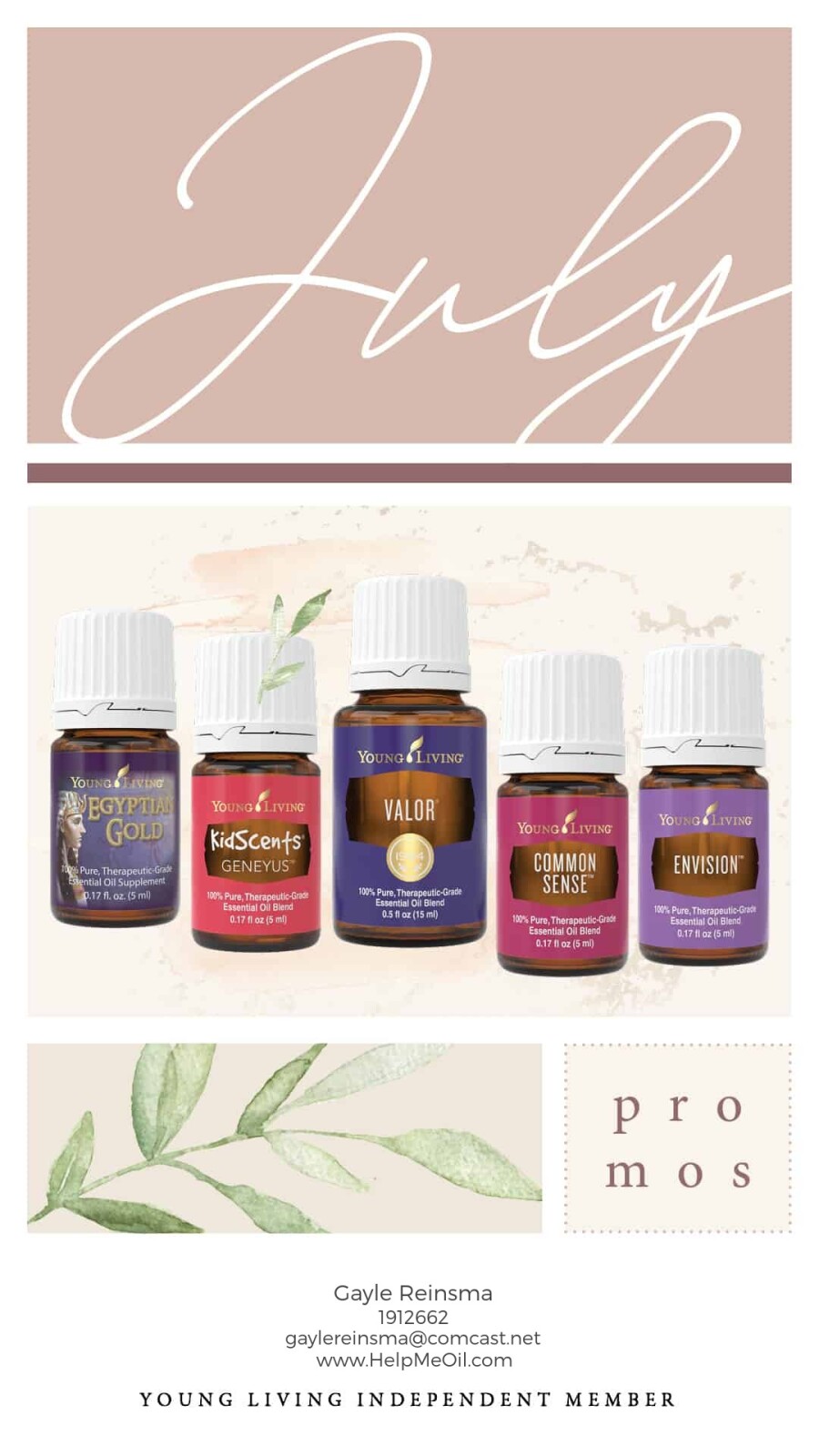 My FAVORITE kind of Young Living Promo ALL OILS!!!! Get Convention