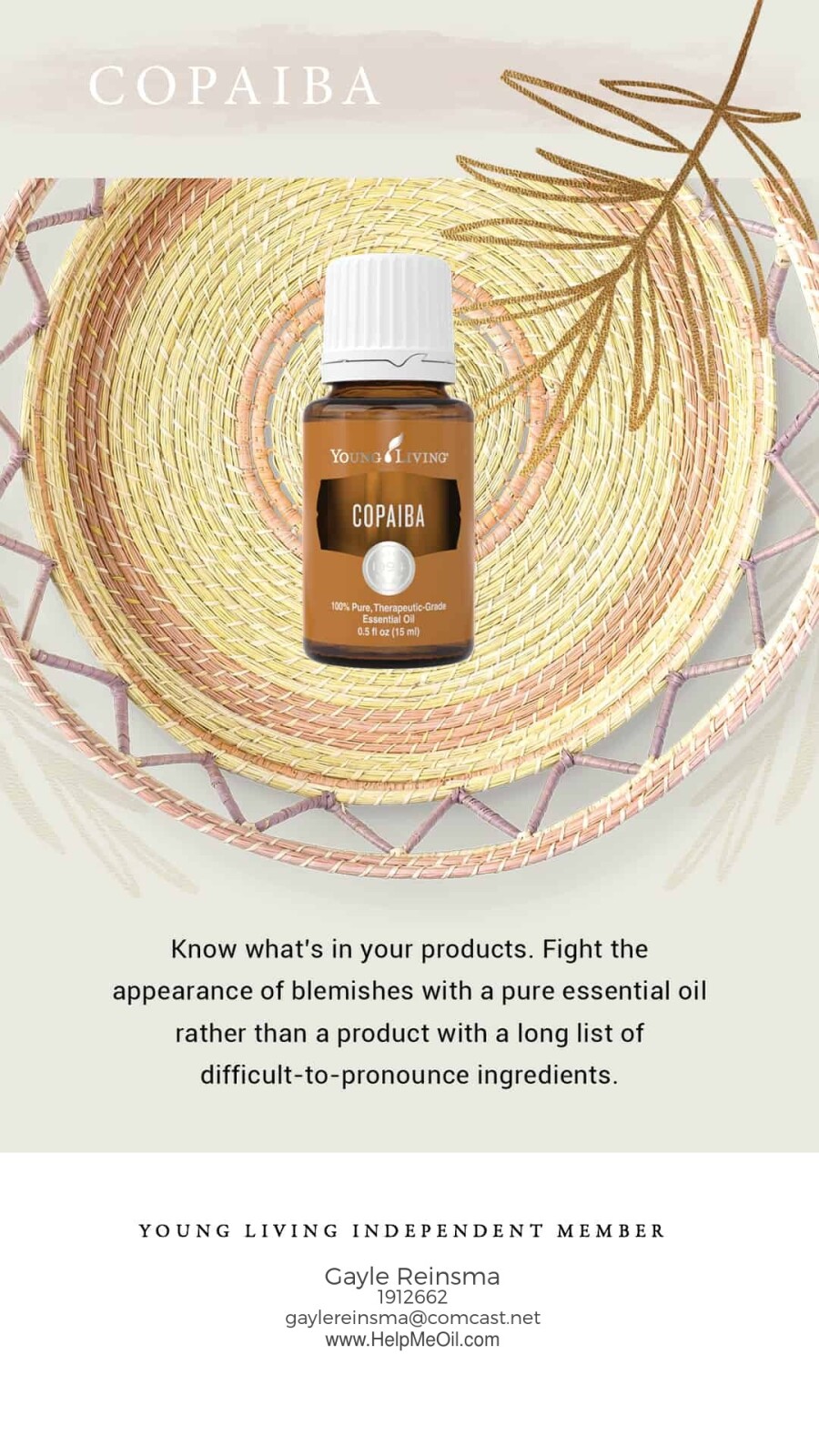 Copaiba - an oil you may not know much about but MUST learn!