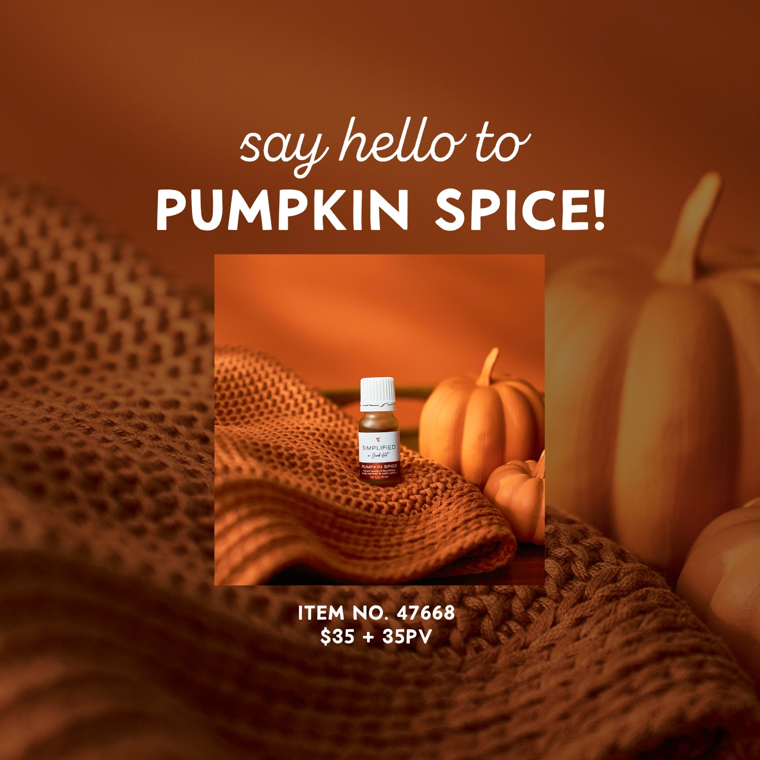 Pumpkin Spice Lovers - Rejoice!  