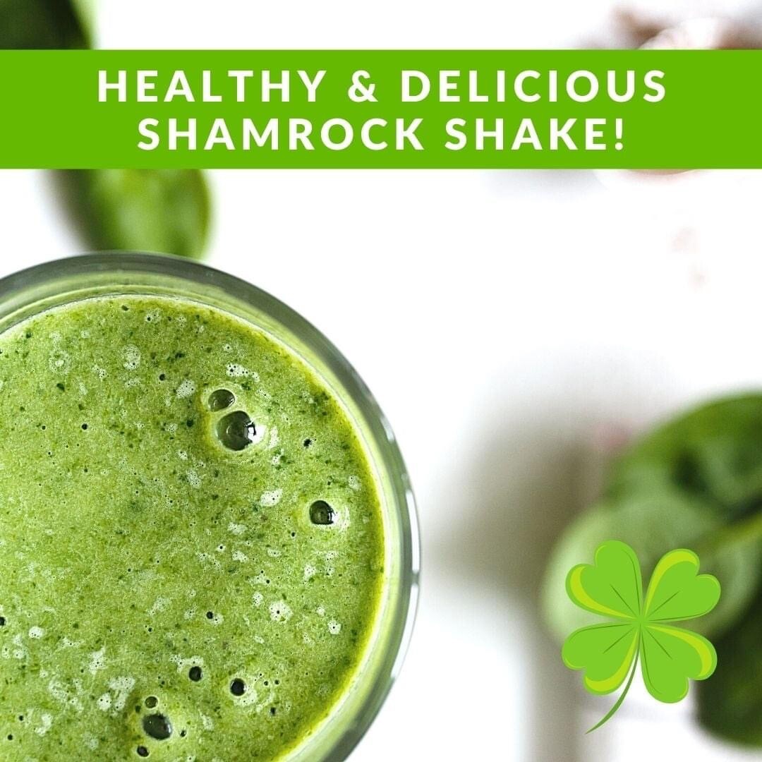 Healthy & Delicious Shamrock ☘️ Shake