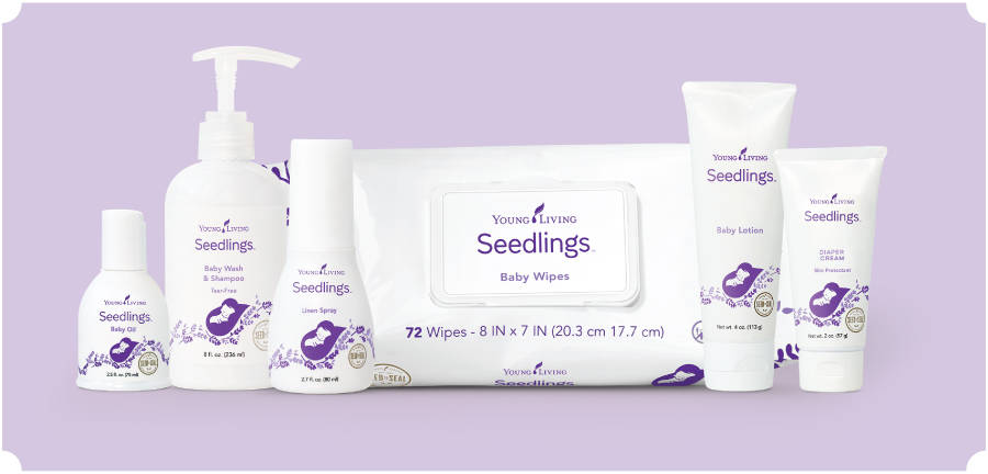 Seedlings Launched in Europe - the 'baby' range from Young Living