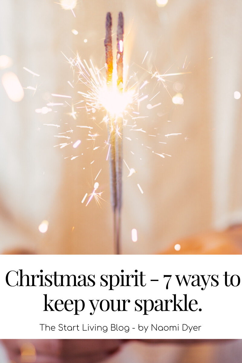 Christmas Spirit - 7 ways to keep your sparkle!