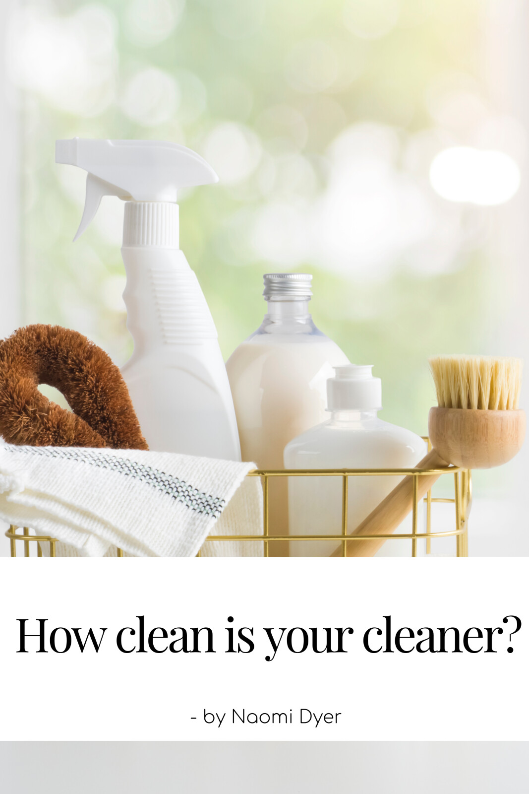 How 'clean' is your cleaner? 