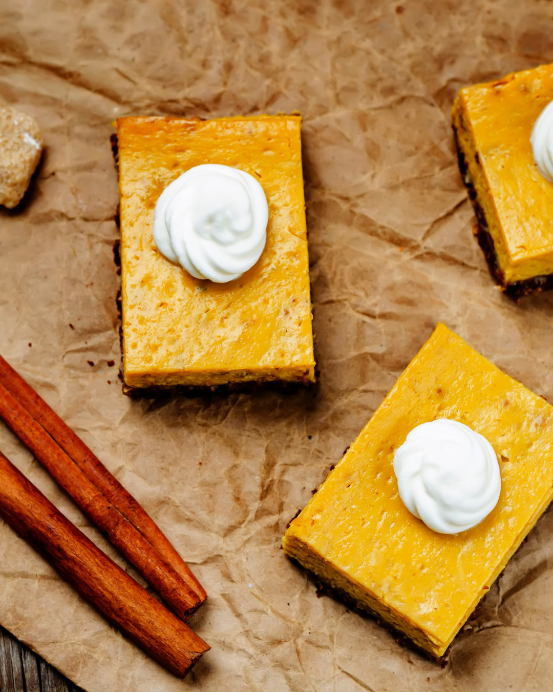 Creamy Pumpkin Pie Bars