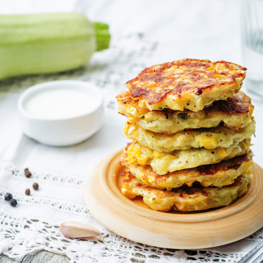 Zucchini and Sweet Potato Fritters