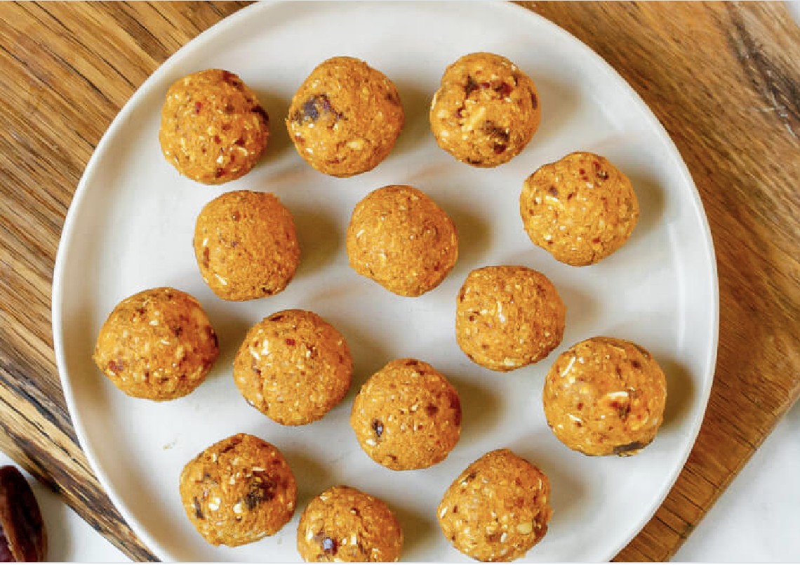 Pumpkin Oat Energy Balls