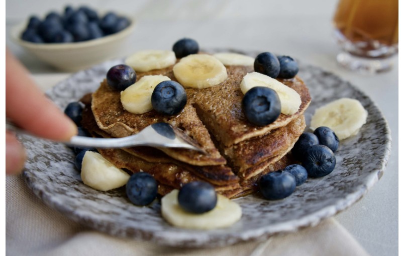 Banana Protein Pancakes (with eggs)