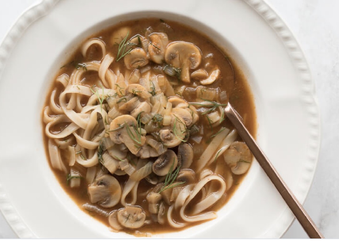 Mushroom Noodle Soup