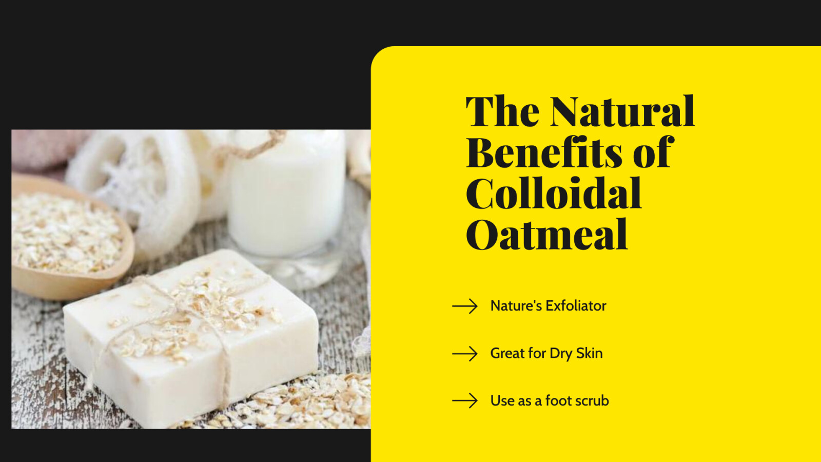 The Benefits of Oatmeal