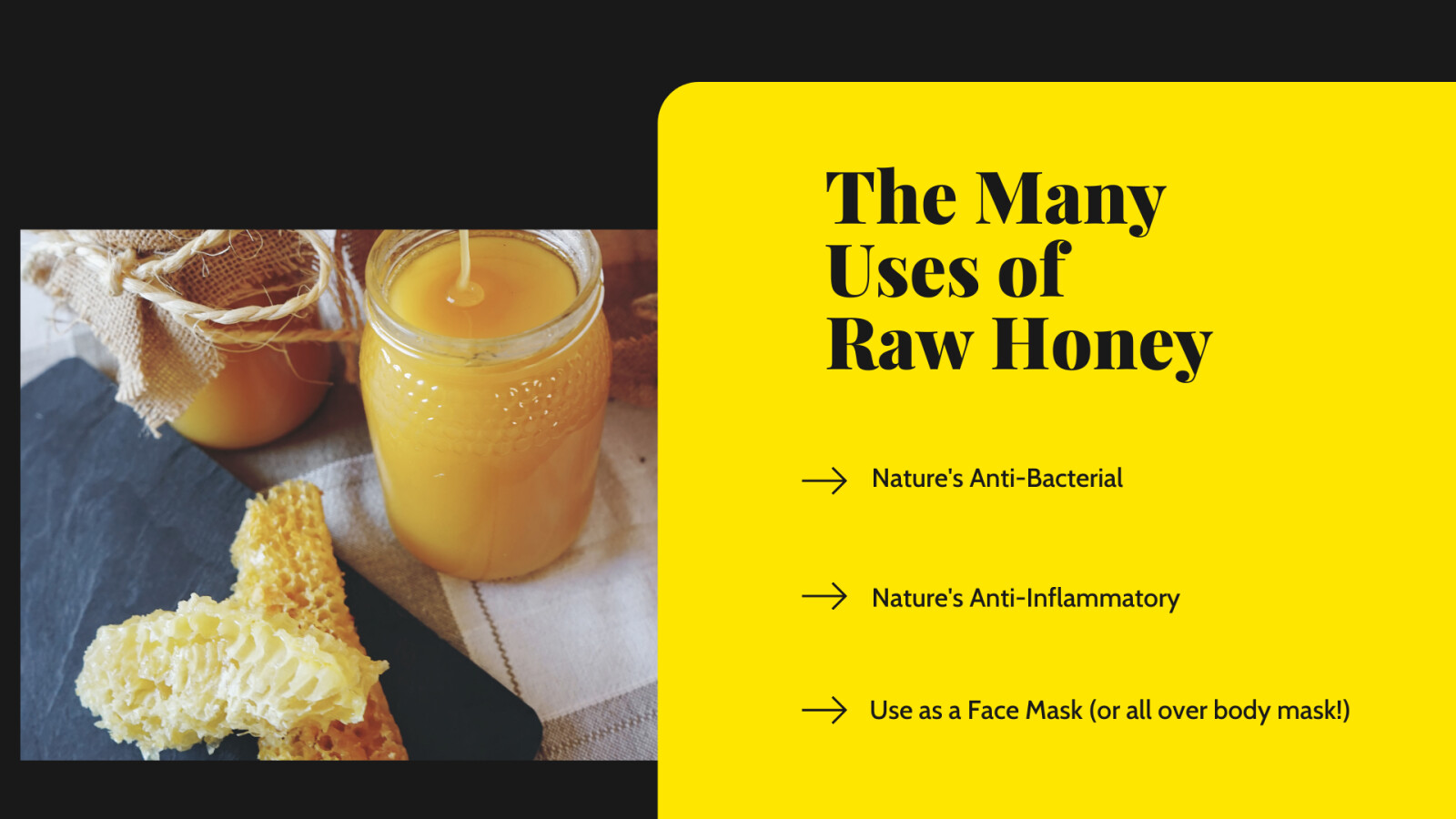 The Benefits of Raw Honey