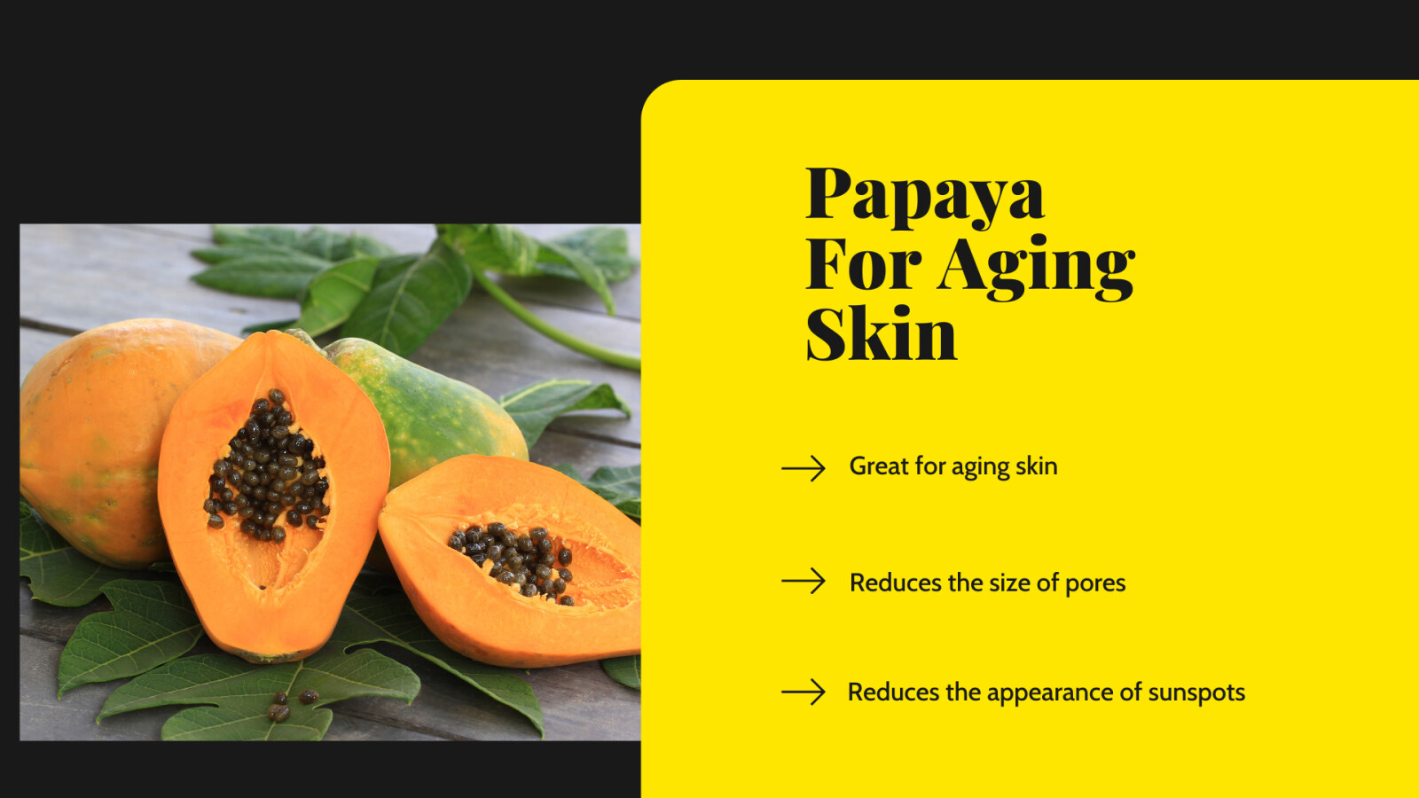 The Benefits of Papaya