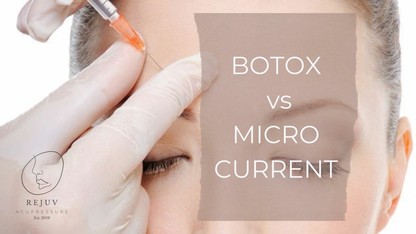 Botox and/or dermal fillers vs Microcurrent