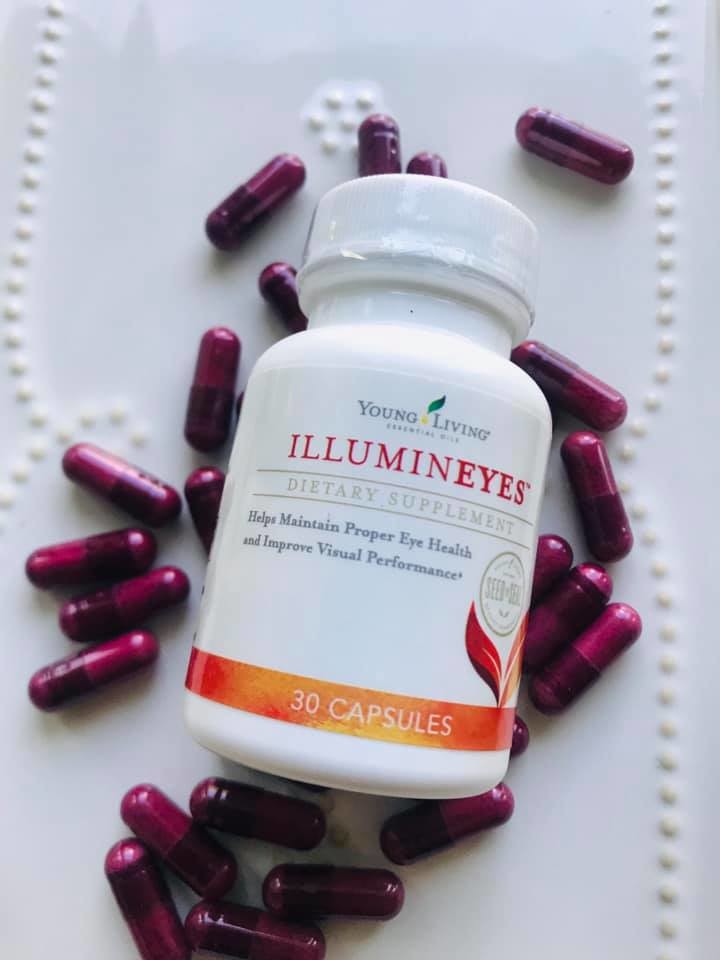 Improve eye health with our new Young Living Illumineyes Supplement!