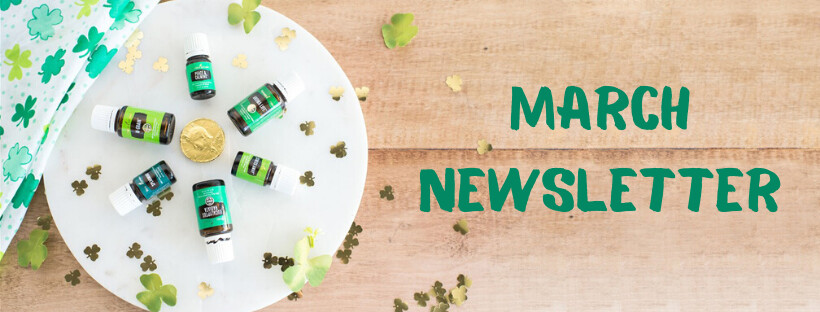 Enjoy March Free promotions and how to Age Gracefully with your Young Living oils!