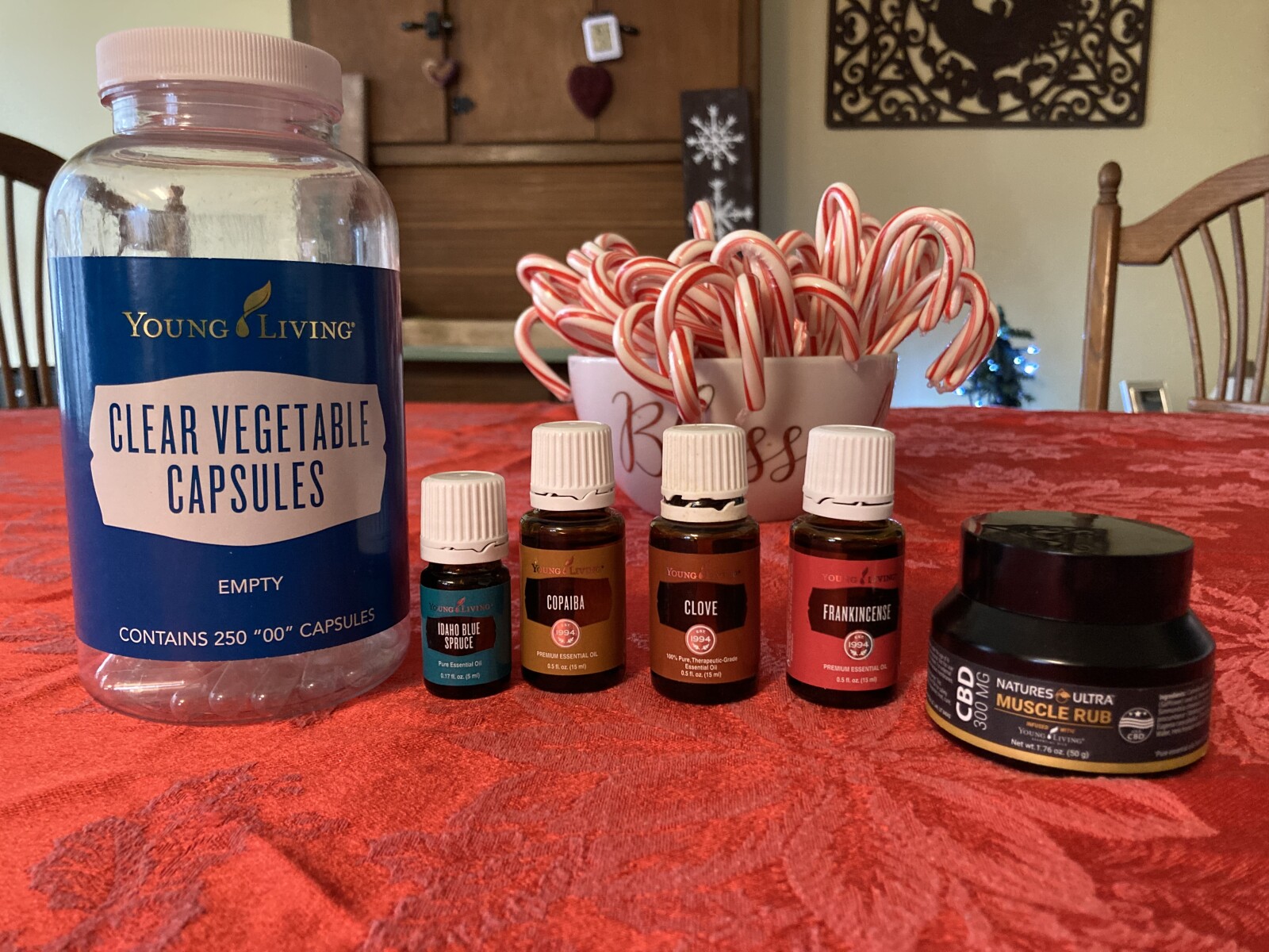 My post surgery line up of Young Living support oils, Emotional oils to help during the holidays! 