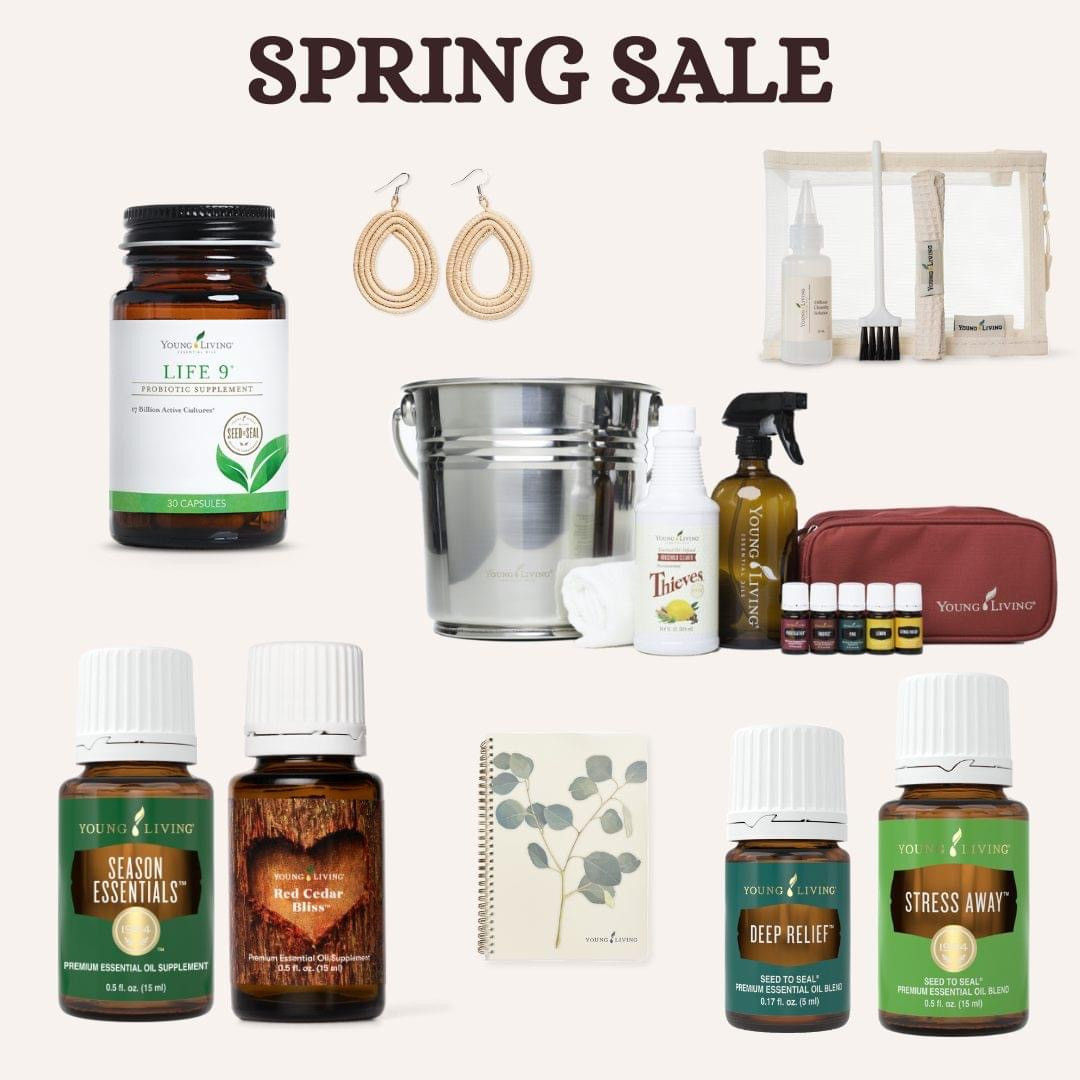 Young Living Spring Sale - up to 20% this Saturday through Thursday!