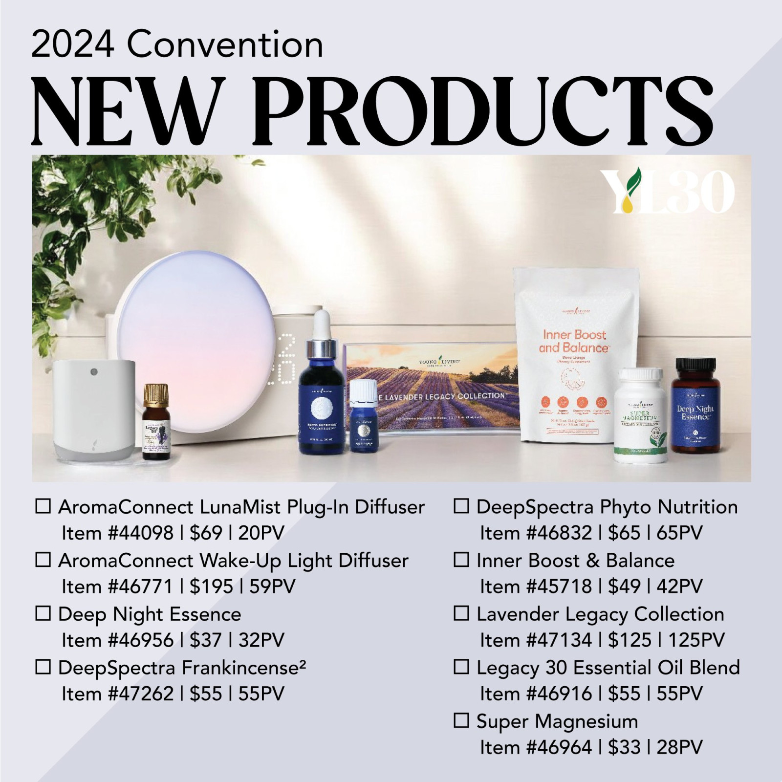 New YL Convention Products!  Kidney Health Talk and 14 Day Reset to see how good you can feel! 
