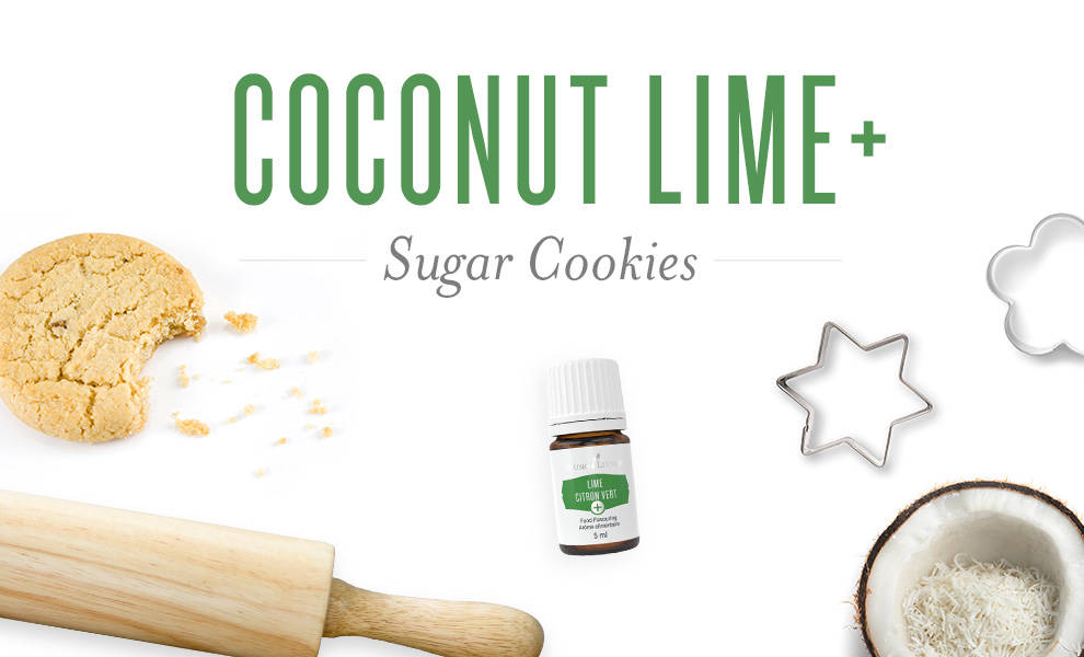 Coconut Lime Sugar Cookies