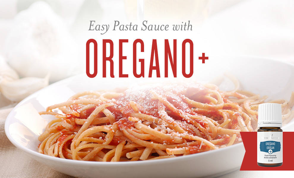 Easy Pasta Sauce with Oregano Vitality