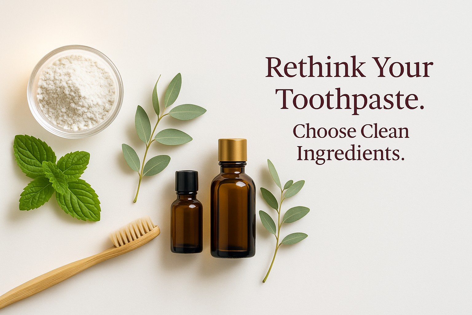 What Hides Inside Everyday Toothpaste? Natural Options for a Confident, Healthy Smile