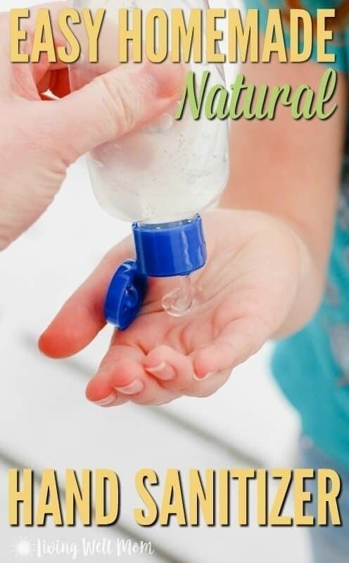 Easy hand sanitizer recipe!