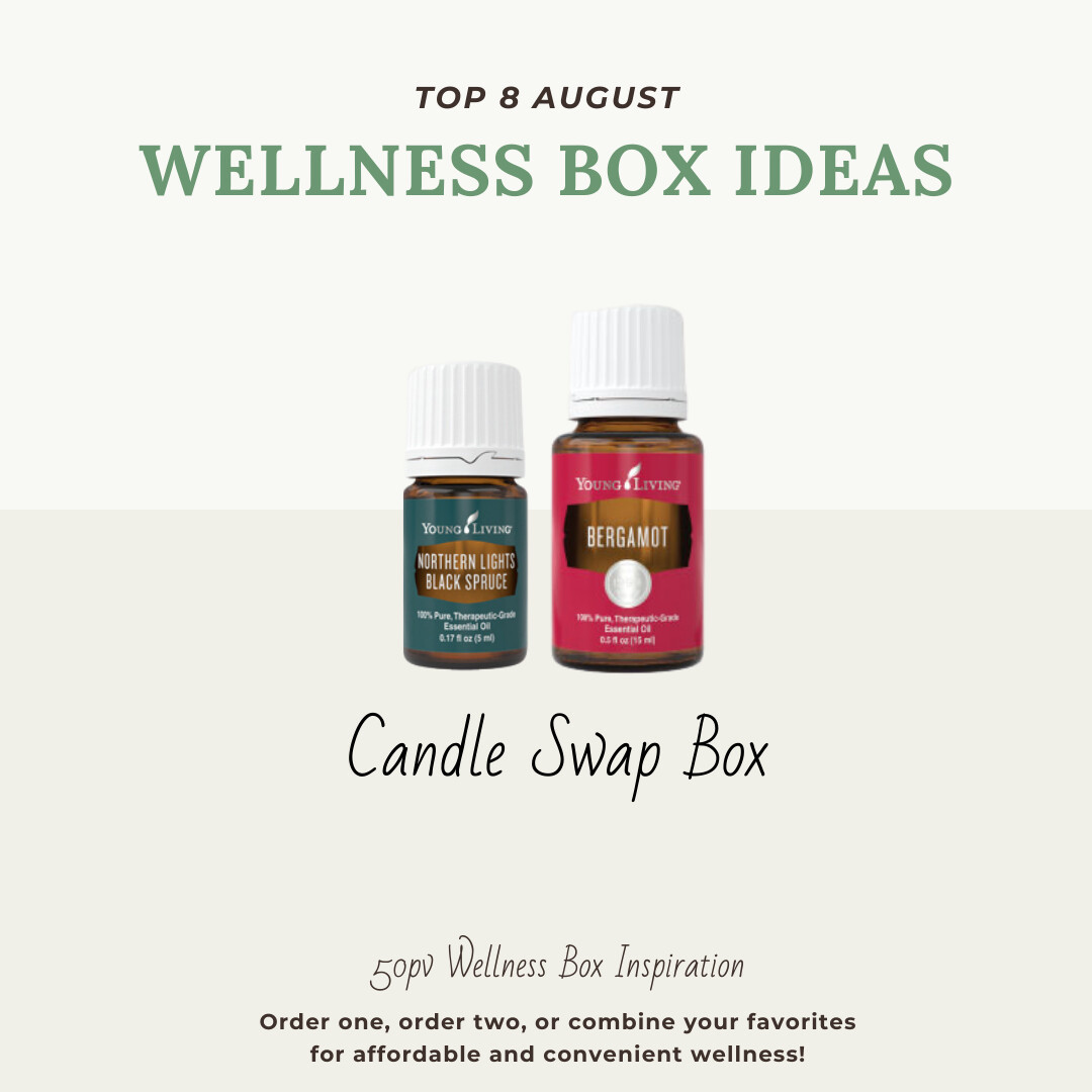August 2022 Wellness Box Ideas - Candle Swap!