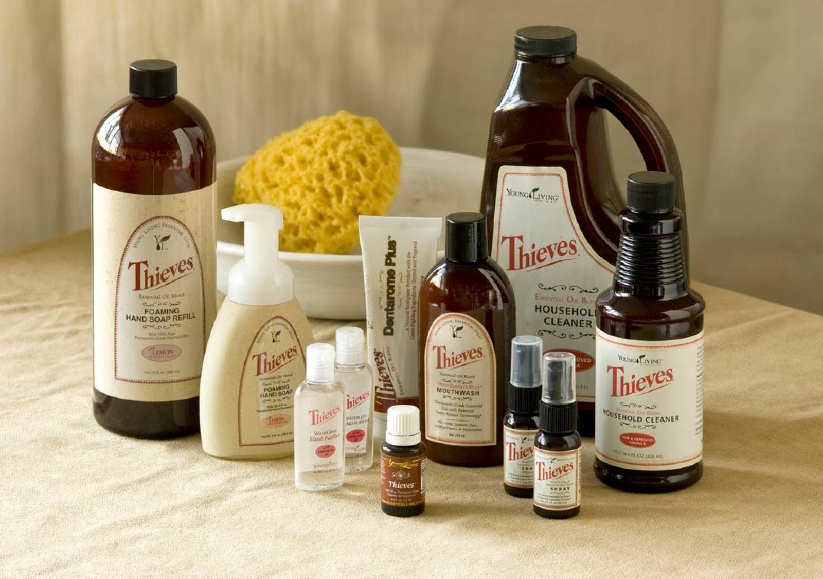 Economical and Toxin Free Living, Featuring the Young Living Thieves Line