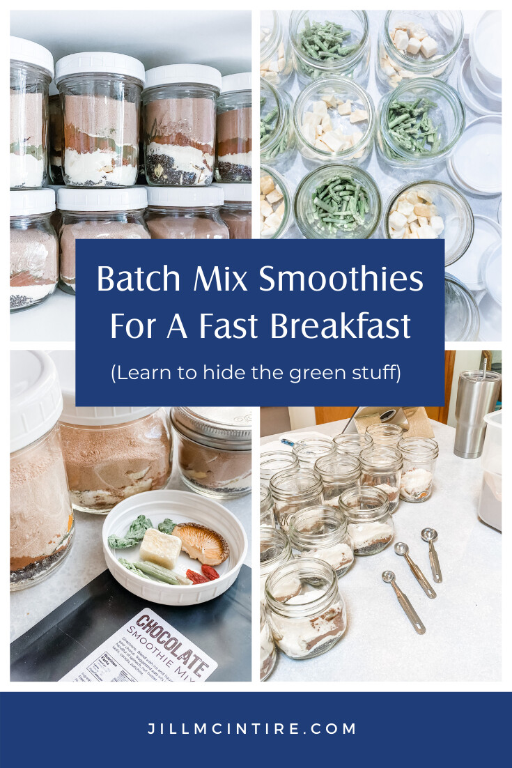 Batch Mix Your Smoothies For A Fast Breakfast